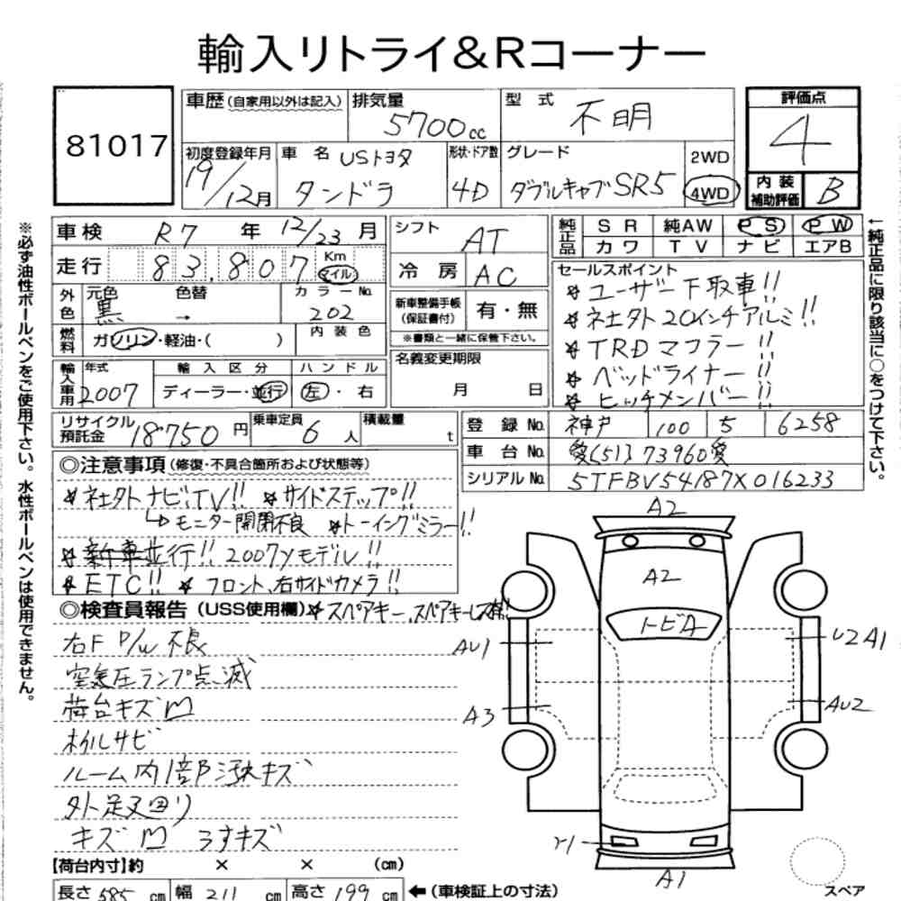 Auction Note
