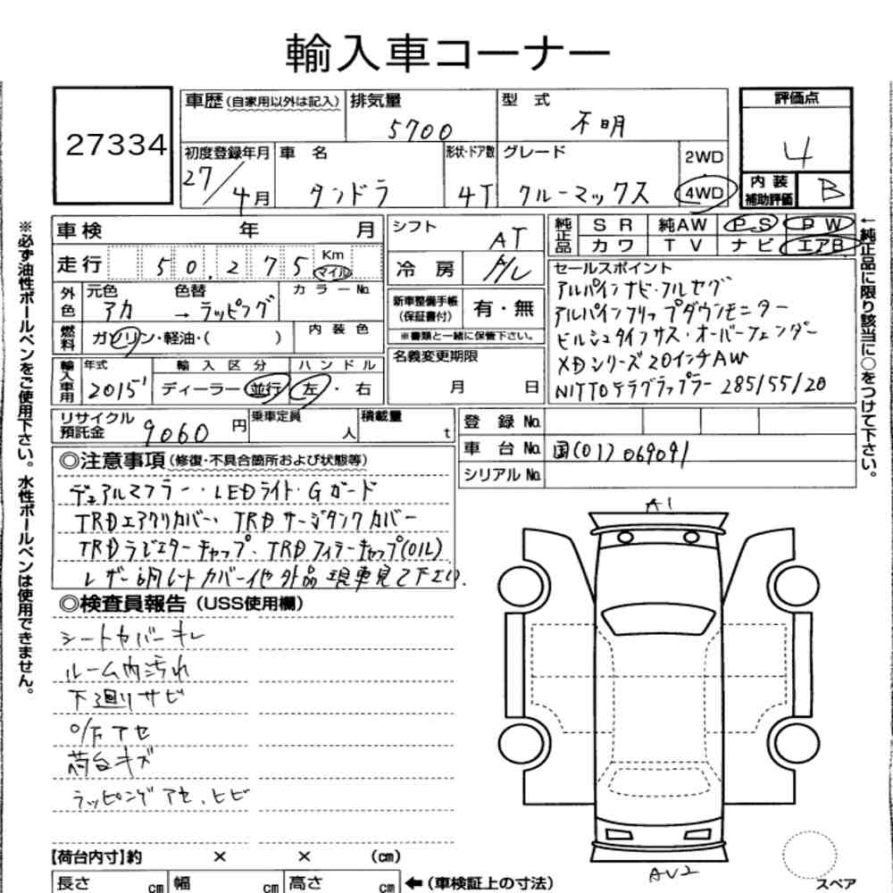 Auction Note