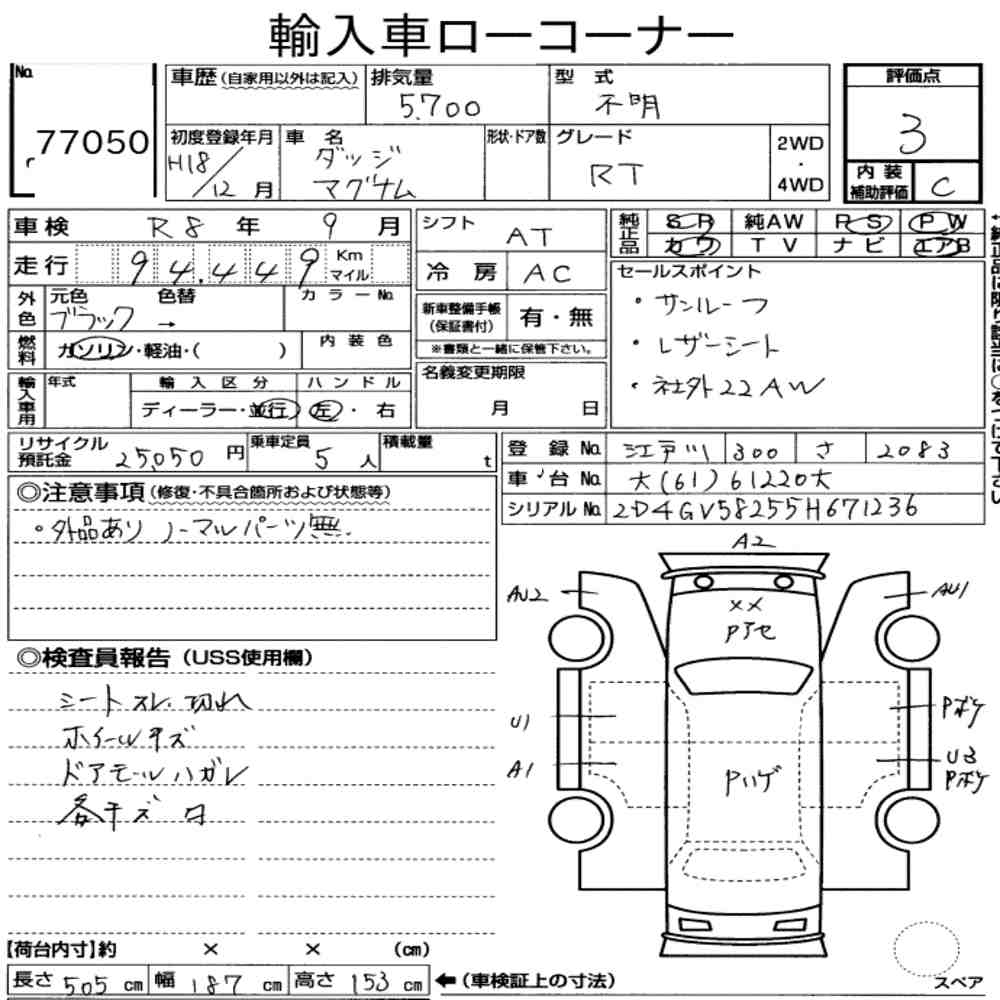 Auction Note