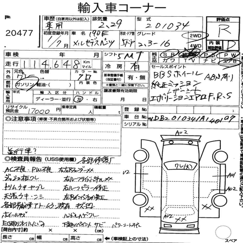 Auction Note