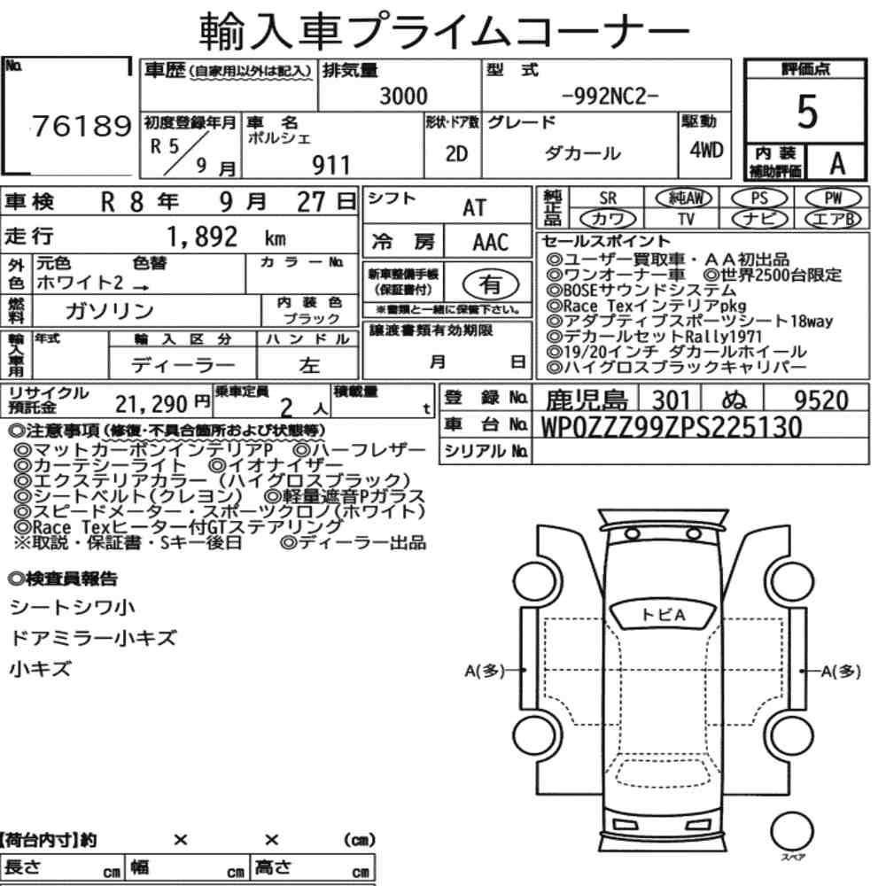 Auction Note
