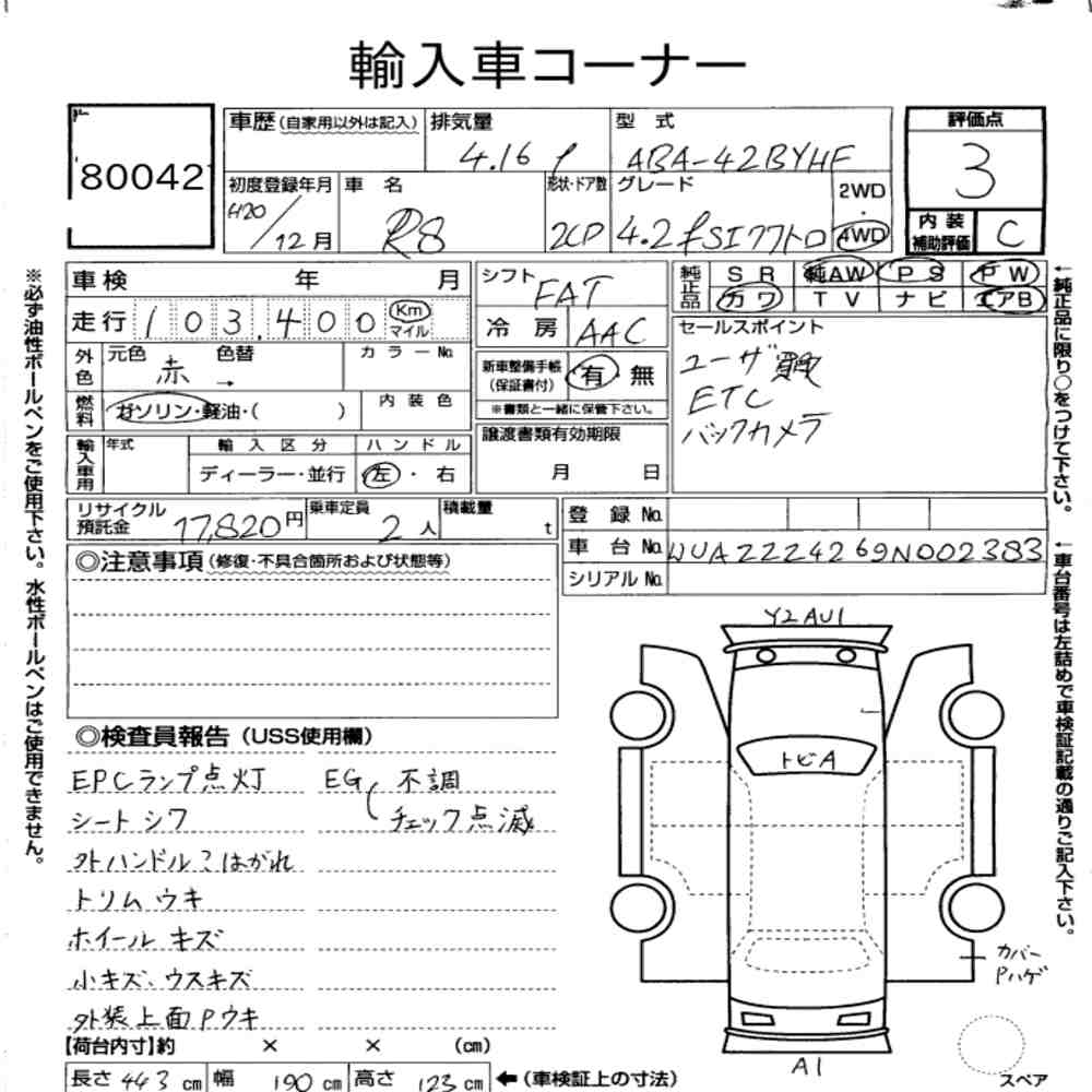 Auction Note