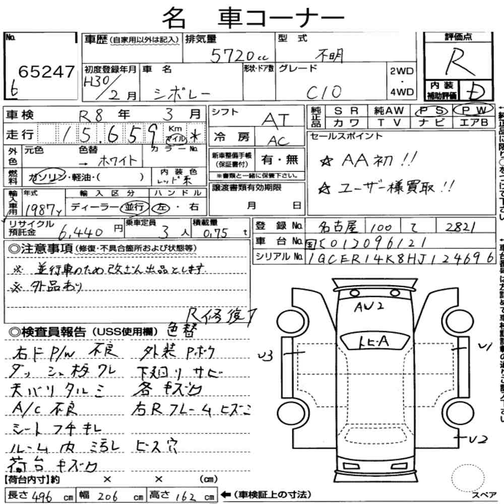 Auction Note
