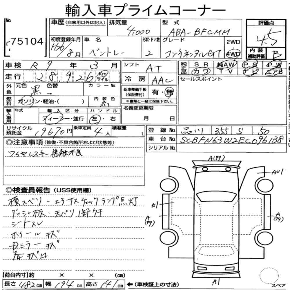 Auction Note