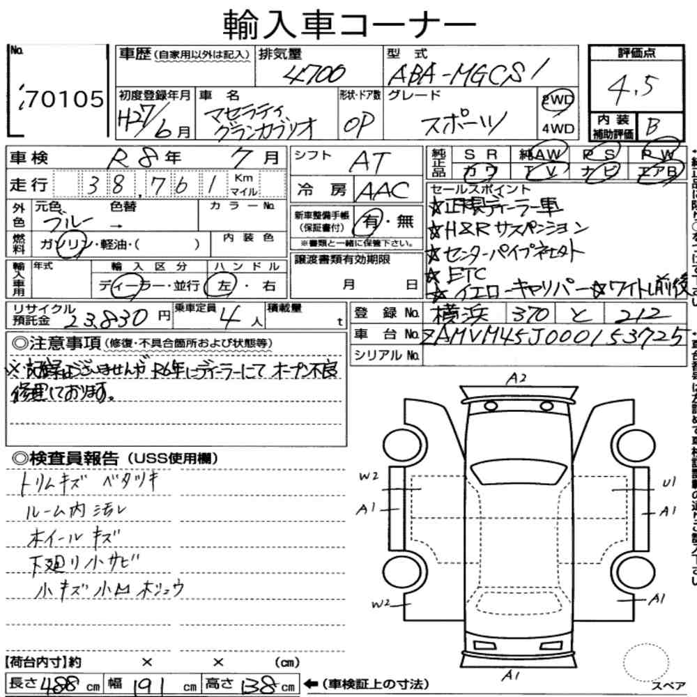Auction Note