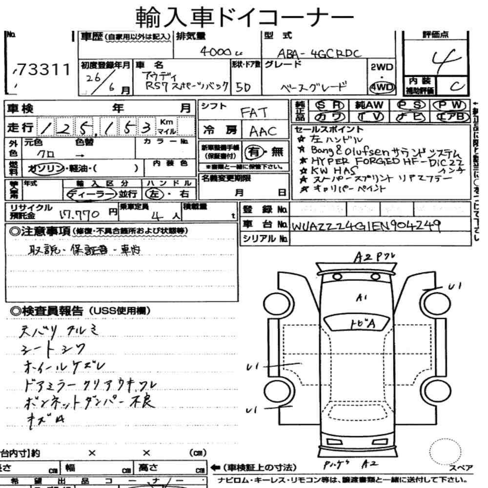 Auction Note